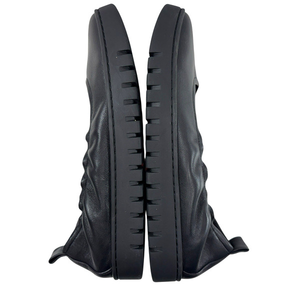 Vionic Uptown Ballet Flat Women Size 9 Black Leather Comfort Slip On Shoe - Picture 9 of 11